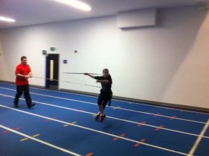 crossovers with resistance band to develop leg strangth