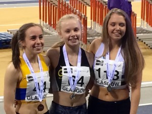 Lauren Greig Indoor 200m Champ 2016